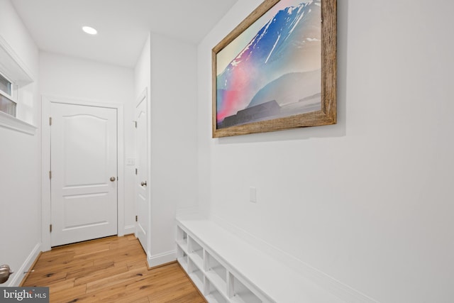 1227 Cross Rd, Annapolis, MD 21403 - corridor with light wood-style flooring and recessed lighting