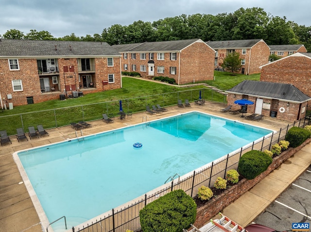 134 Hessian Hills Cir Unit 2, Charlottesville, VA 22901 - community pool featuring a patio area