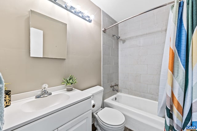 134 Hessian Hills Cir Unit 2, Charlottesville, VA 22901 - bathroom with shower / bath combo with shower curtain and vanity