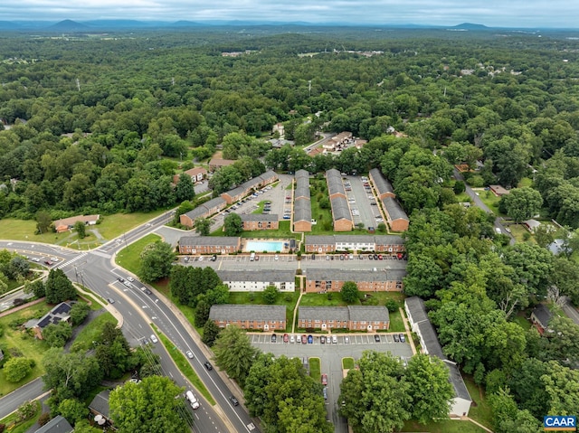 134 Hessian Hills Cir Unit 2, Charlottesville, VA 22901 - aerial view of a heavily wooded area