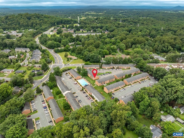 134 Hessian Hills Cir Unit 2, Charlottesville, VA 22901 - drone / aerial view of a heavily wooded area