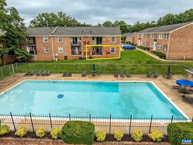 134 Hessian Hills Cir Unit 2, Charlottesville, VA 22901 - community pool with a patio