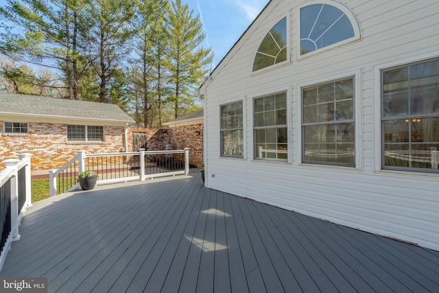 10828 Moore Dr, Manassas, VA 20111 - view of wooden deck