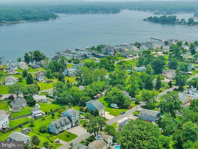 7811 Harbor Rd, Pasadena, MD 21122 - aerial view of residential area with a nearby body of water