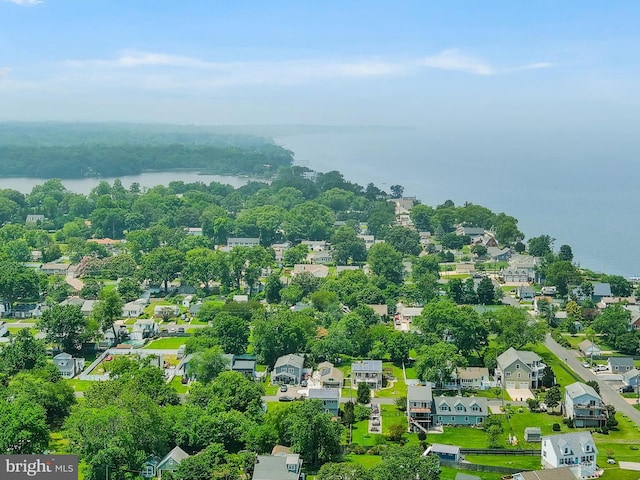 7811 Harbor Rd, Pasadena, MD 21122 - aerial perspective of suburban area featuring a nearby body of water