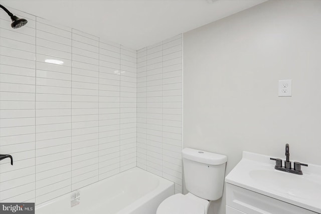 3209 Grayson St, Baltimore, MD 21216 - bathroom featuring vanity and shower / bath combination