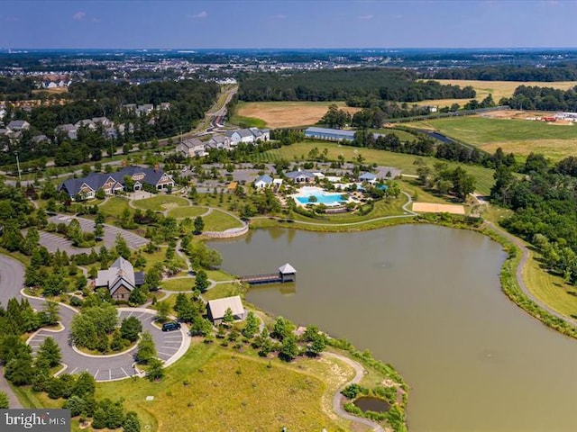 40928 Arcadian Pond Ct, Aldie, VA 20105 - aerial view of property's location with a nearby body of water