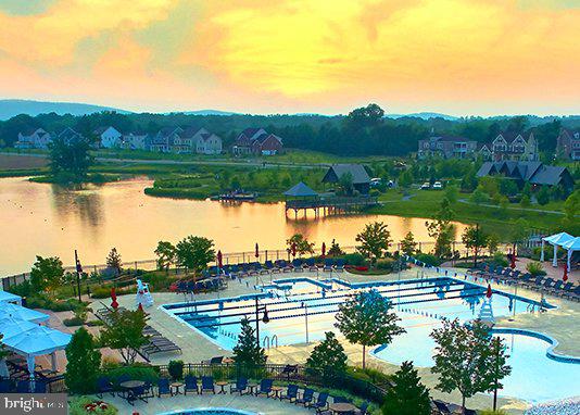 40928 Arcadian Pond Ct, Aldie, VA 20105 - community pool featuring a water view