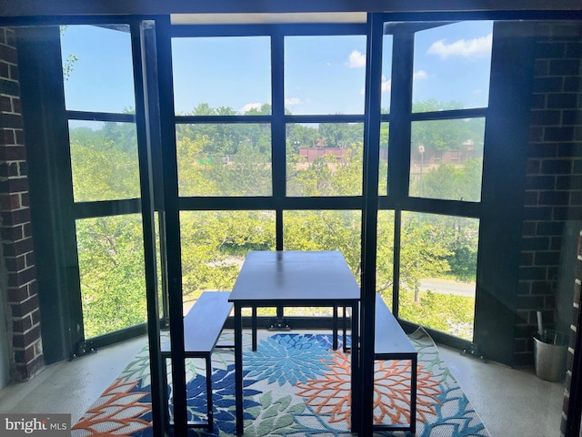 2100 Langston Blvd Unit 406, Arlington, VA 22201 - sunroom featuring healthy amount of natural light