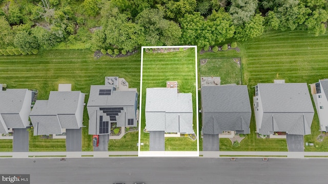 2069 Spring Wood Ln, Mechanicsburg, PA 17055 - aerial view of residential area with property boundaries highlighted
