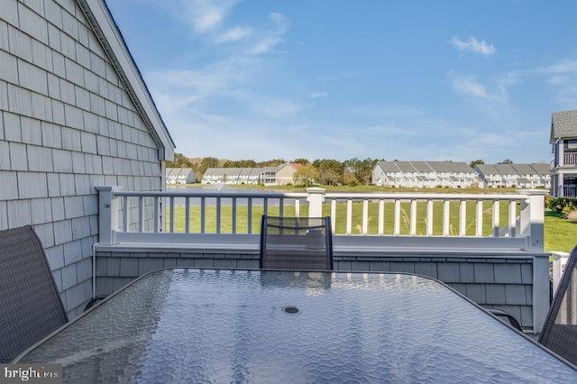 9707 Village Ln Unit 9704-4, Ocean City, MD 21842 - view of wooden deck