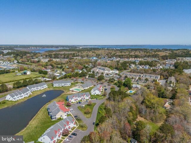 9707 Village Ln Unit 9704-4, Ocean City, MD 21842 - aerial overview of property's location featuring a nearby body of water
