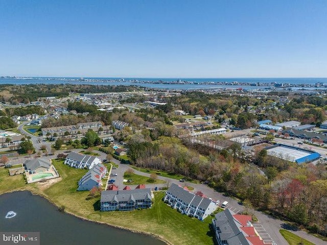 9707 Village Ln Unit 9704-4, Ocean City, MD 21842 - bird's eye view of a large body of water