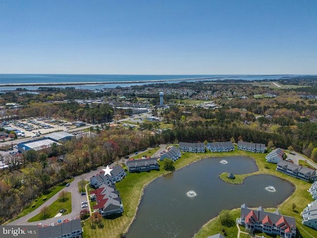 9707 Village Ln Unit 9704-4, Ocean City, MD 21842 - bird's eye view of a nearby body of water