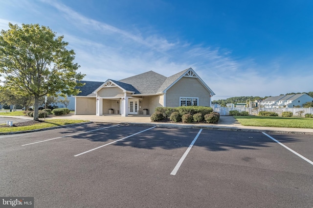 9707 Village Ln Unit 9704-4, Ocean City, MD 21842 - townhome / multi-family property with uncovered parking and french doors