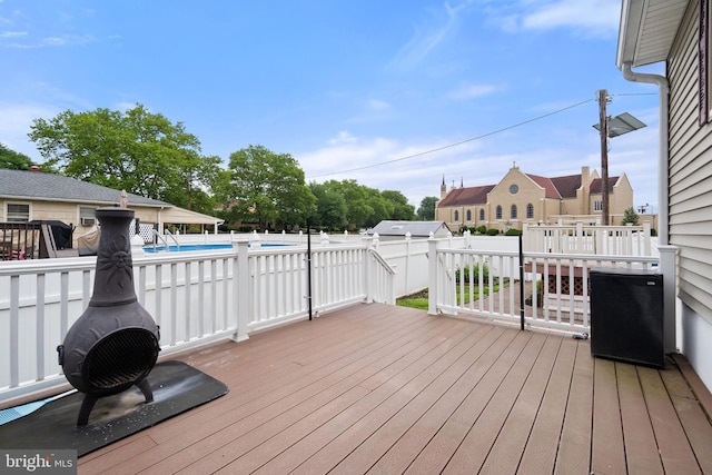 122 Randolph Ave, South Plainfield, NJ 07080 - view of wooden deck