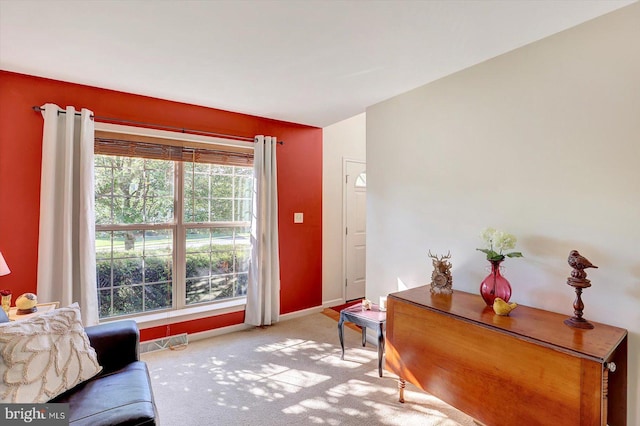 64 S 3rd St, New Freedom, PA 17349 - carpeted living room with baseboards
