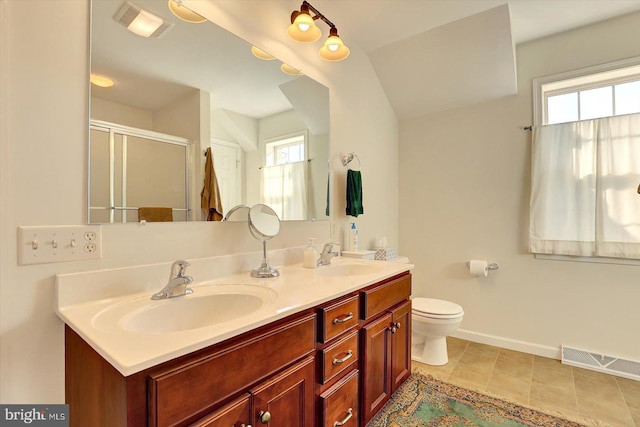 64 S 3rd St, New Freedom, PA 17349 - full bath featuring double vanity and a stall shower