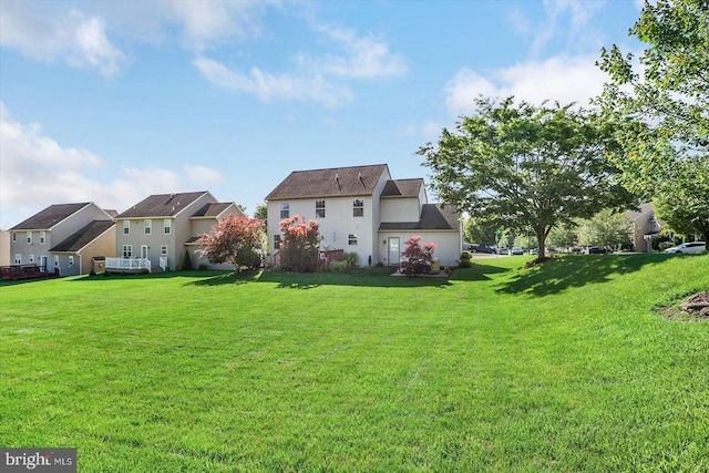 64 S 3rd St, New Freedom, PA 17349 - view of green lawn featuring a residential view