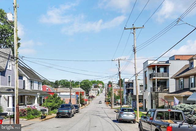 64 S 3rd St, New Freedom, PA 17349 - view of asphalt street featuring a residential view and sidewalks