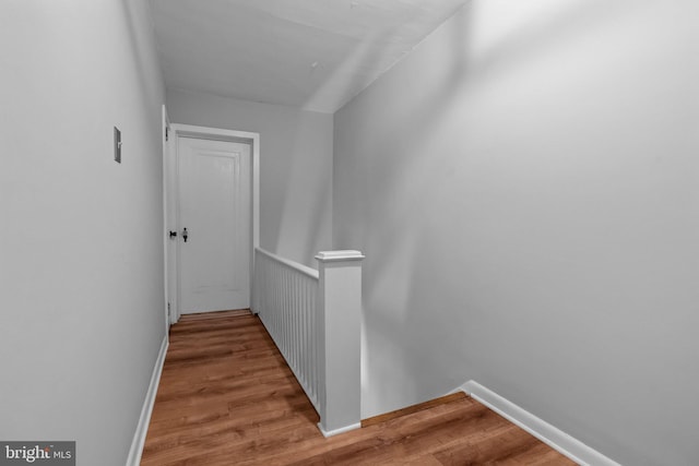 613 Arbor Rd, Cheltenham, PA 19012 - corridor featuring an upstairs landing and wood finished floors