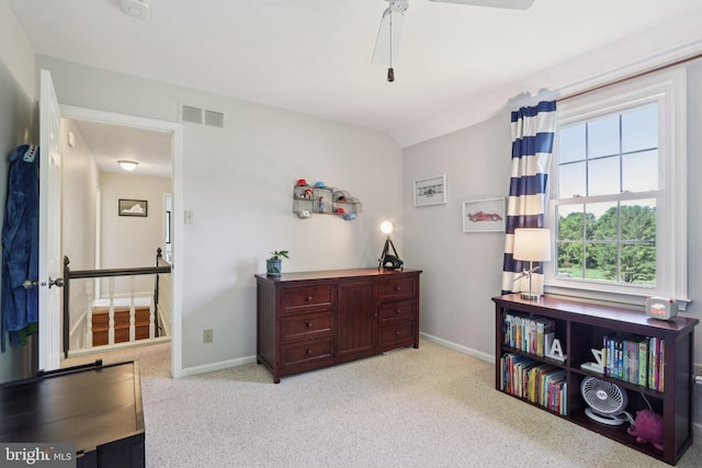 1118 Dorset Dr, West Chester, PA 19382 - bedroom with light colored carpet and ceiling fan
