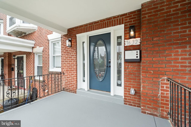 7632 Fayette St, Philadelphia, PA 19150 - view of exterior entry with brick siding