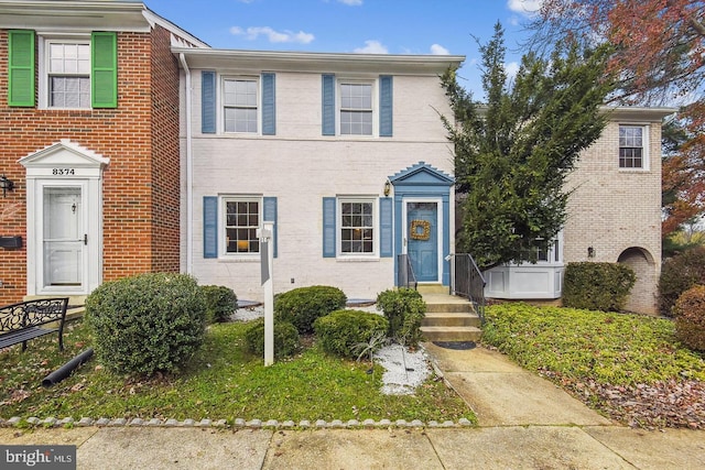 8372 Glastonbury Ct, Annandale, VA 22003 - view of property featuring brick siding