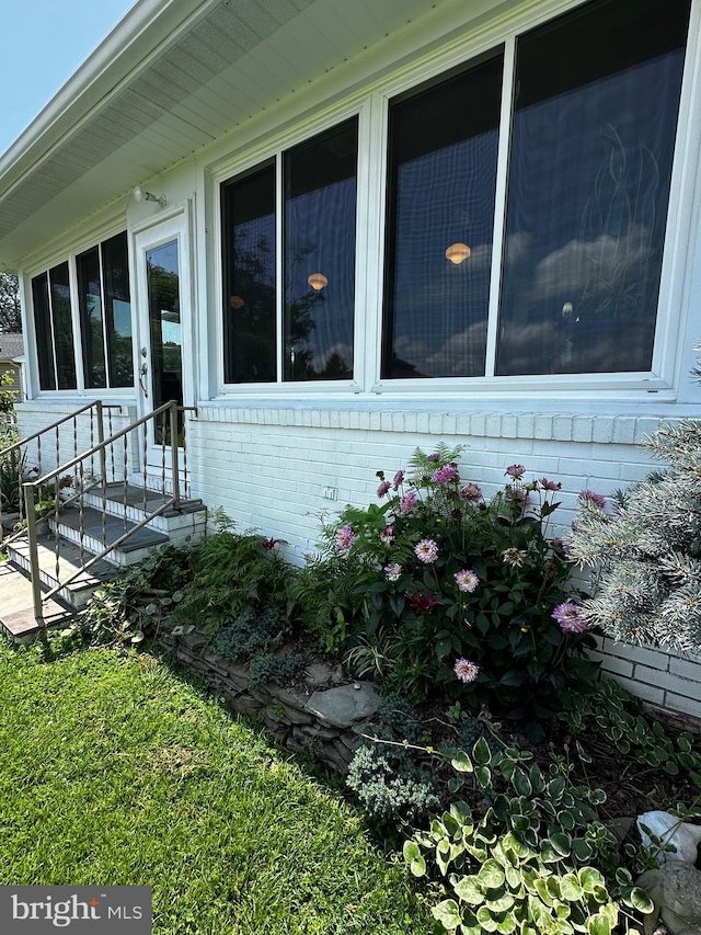 644 Chester River Beach Rd, Grasonville, MD 21638 - view of side of property featuring brick siding