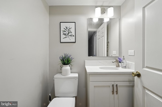 6 Ivywood Ct, Silver Spring, MD 20904 - half bath with vanity and toilet