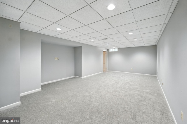 6 Ivywood Ct, Silver Spring, MD 20904 - finished basement featuring carpet, recessed lighting, and a drop ceiling