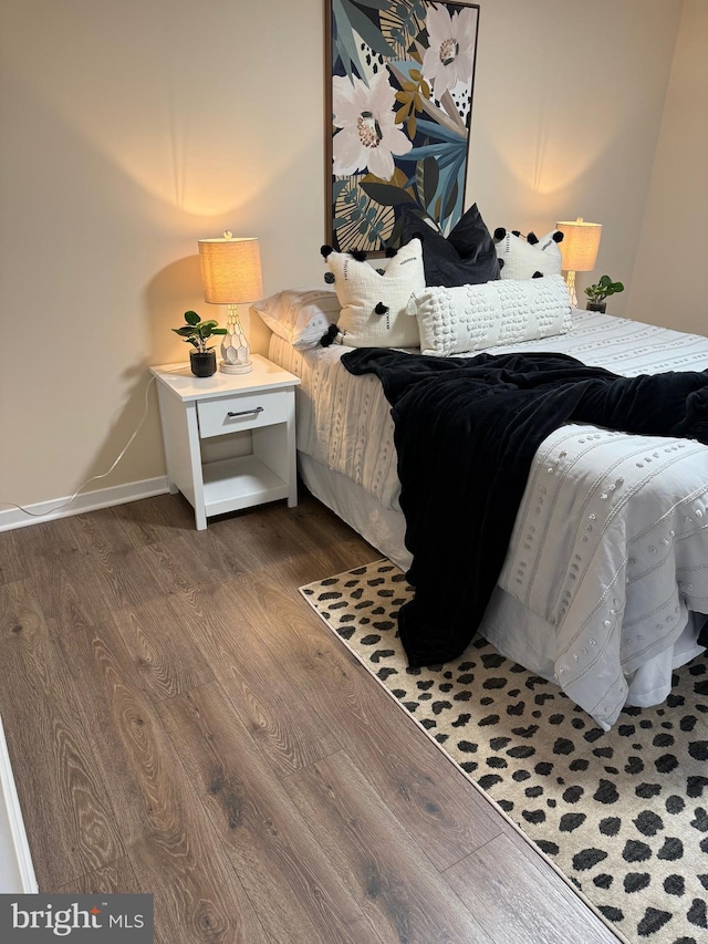 3502 Blue Coat Rd, Baltimore, MD 21236 - bedroom featuring wood finished floors and baseboards