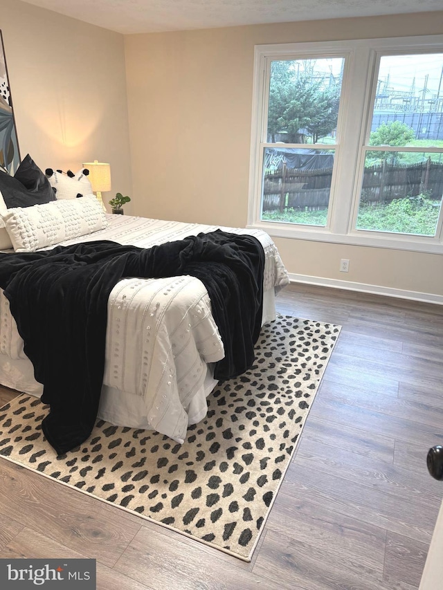 3502 Blue Coat Rd, Baltimore, MD 21236 - bedroom with wood finished floors and baseboards