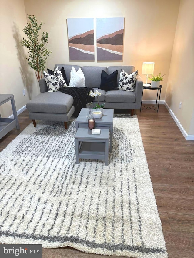 3502 Blue Coat Rd, Baltimore, MD 21236 - living area featuring wood finished floors