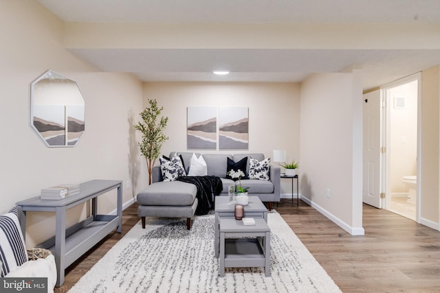 3502 Blue Coat Rd, Baltimore, MD 21236 - living area with wood finished floors