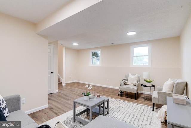 3502 Blue Coat Rd, Baltimore, MD 21236 - living area with stairway, wood finished floors, and recessed lighting
