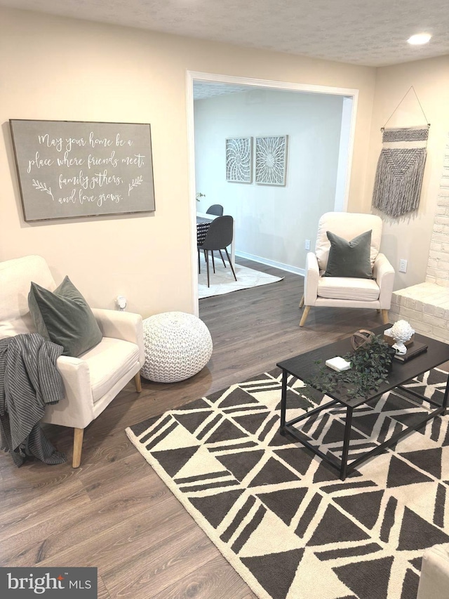3502 Blue Coat Rd, Baltimore, MD 21236 - living area with wood finished floors and recessed lighting
