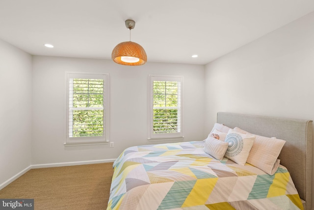 10915 Lamplighter Ln, Potomac, MD 20854 - carpeted bedroom with multiple windows and recessed lighting