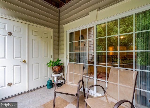 20810 Noble Ter Unit 104, Sterling, VA 20165 - view of unfurnished sunroom