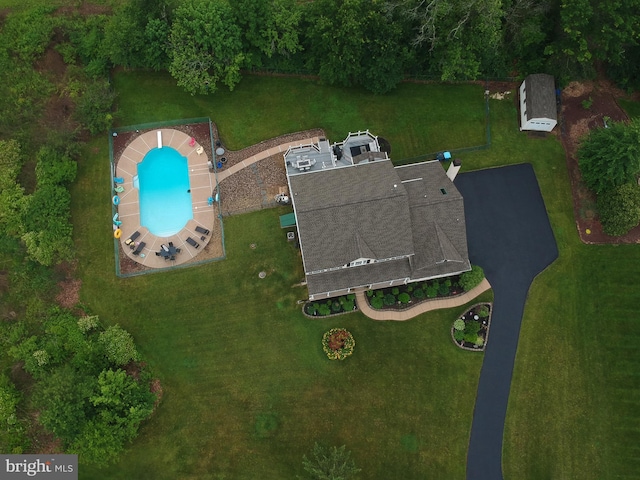 366 High St, Souderton, PA 18964 - bird's eye view of a pool area