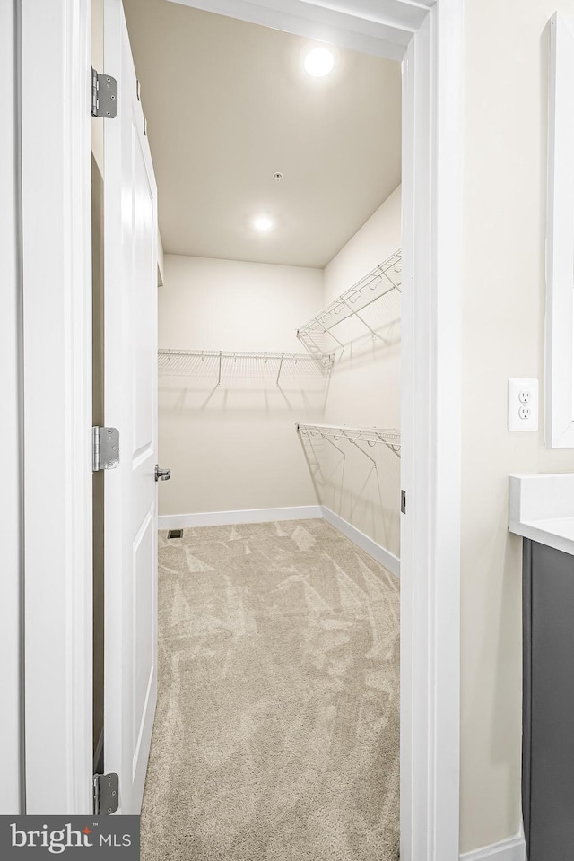 11466 Mesa Verde Ct, White Plains, MD 20695 - spacious closet with carpet flooring