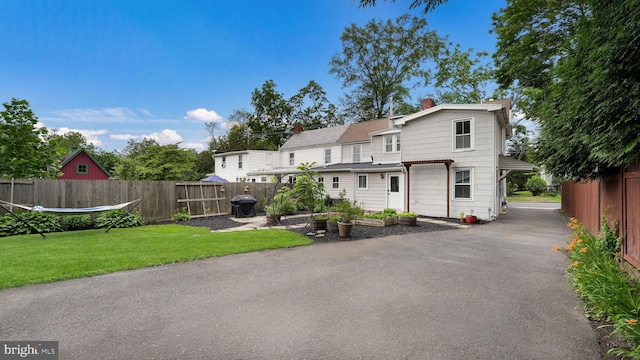 16 E Jefferson St, Newtown, PA 18940 - view of front of home with a chimney