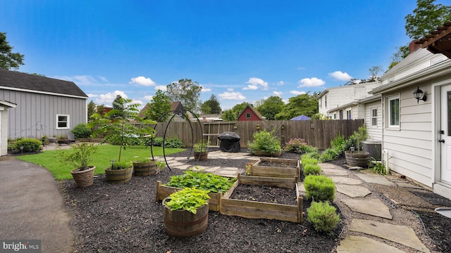 16 E Jefferson St, Newtown, PA 18940 - fenced backyard with a garden