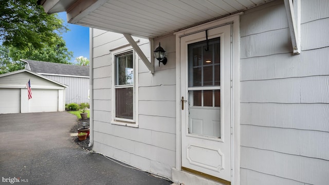 16 E Jefferson St, Newtown, PA 18940 - doorway to property featuring a garage