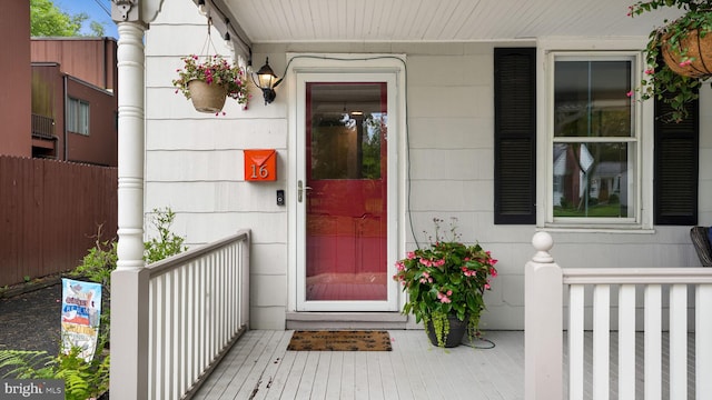 16 E Jefferson St, Newtown, PA 18940 - entrance to property