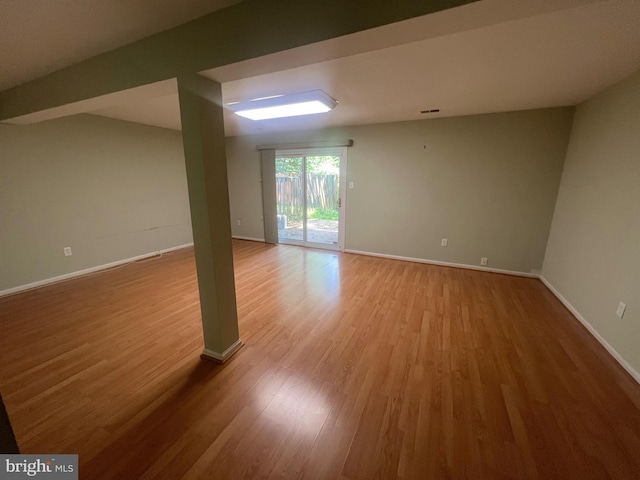 11708 Lone Tree Ct, Columbia, MD 21044 - unfurnished room with wood finished floors and baseboards