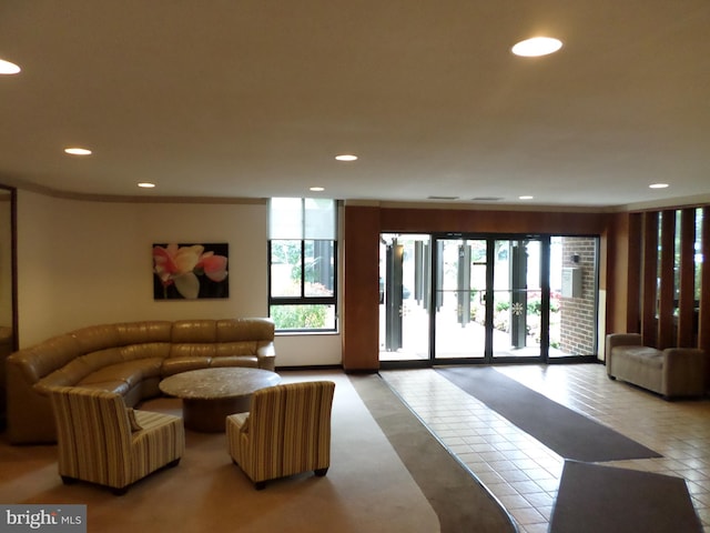 9900 Georgia Ave Unit 707, Silver Spring, MD 20902 - building lobby featuring recessed lighting
