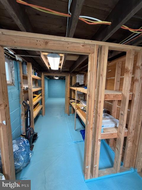 203 W Weymouth Rd, Vineland, NJ 08360 - view of unfinished basement