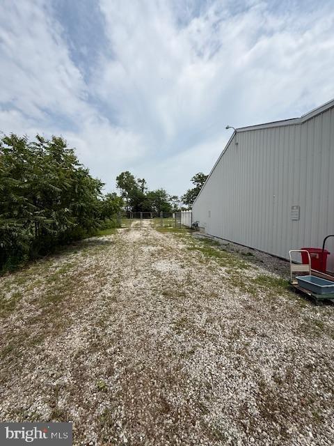 203 W Weymouth Rd, Vineland, NJ 08360 - view of yard featuring an outbuilding
