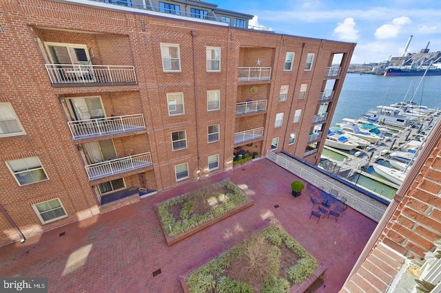 960 Fell St Unit 609, Baltimore, MD 21231 - view of building exterior with a water view